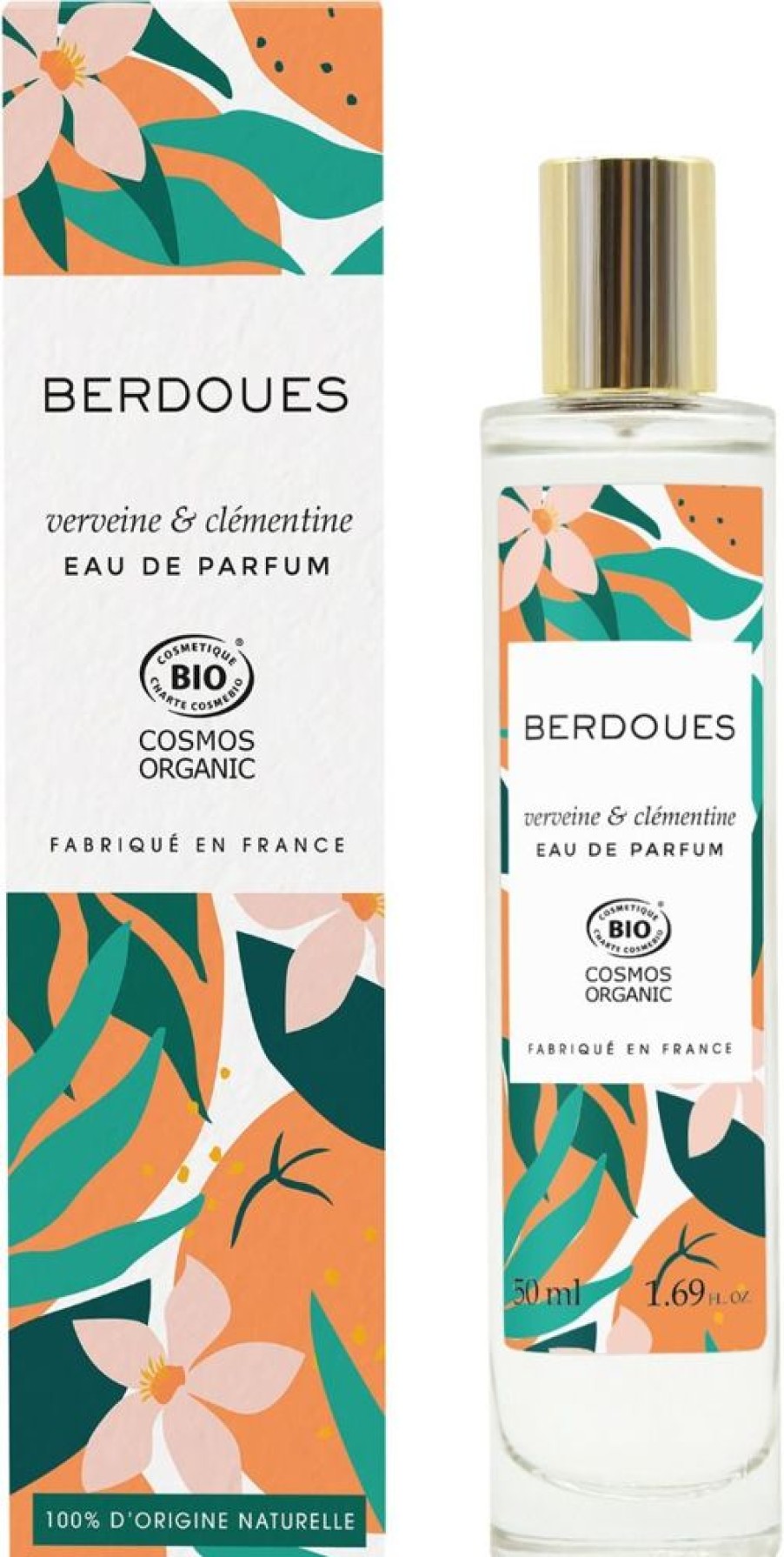 Parfum Femme Berdoues Eau De Parfum | Berdoues Verveine & Clementine Eau De Parfum Bio