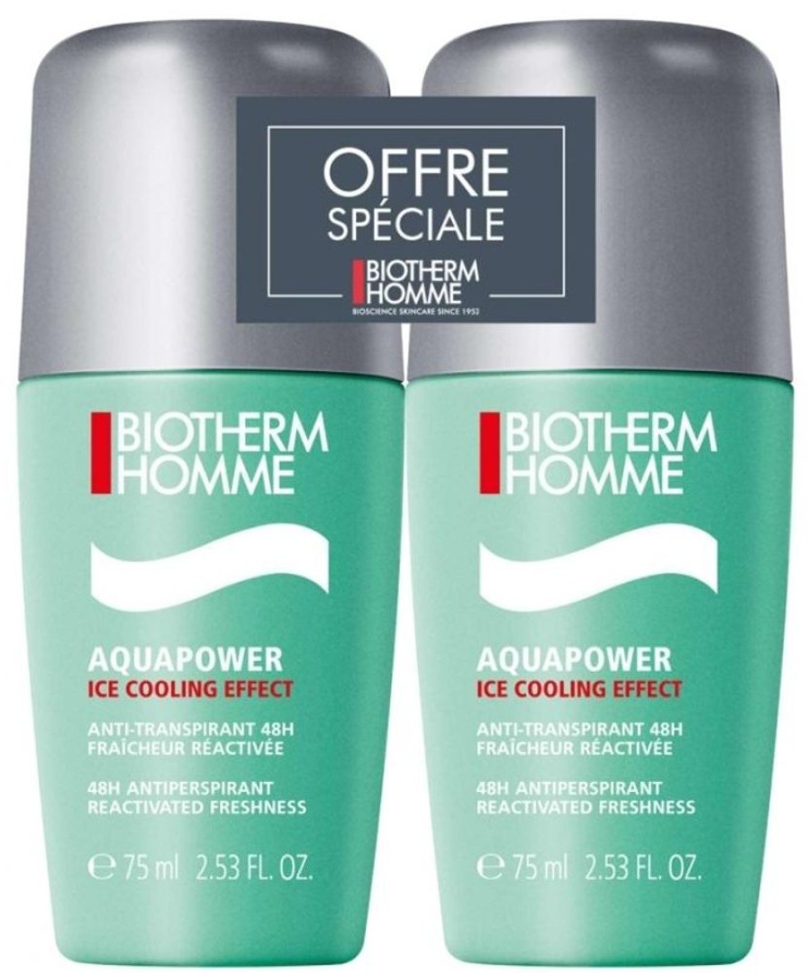 Soin Biotherm Deodorant | Biotherm Duo Deodorant Aquapower 48H Protection