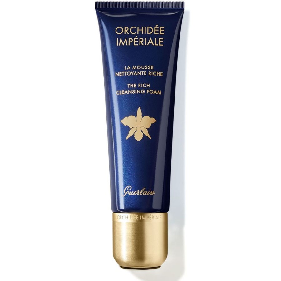 Soin Guerlain Demaquillant / Nettoyant | Guerlain Orchidee Imperiale La Mousse Nettoyante Riche