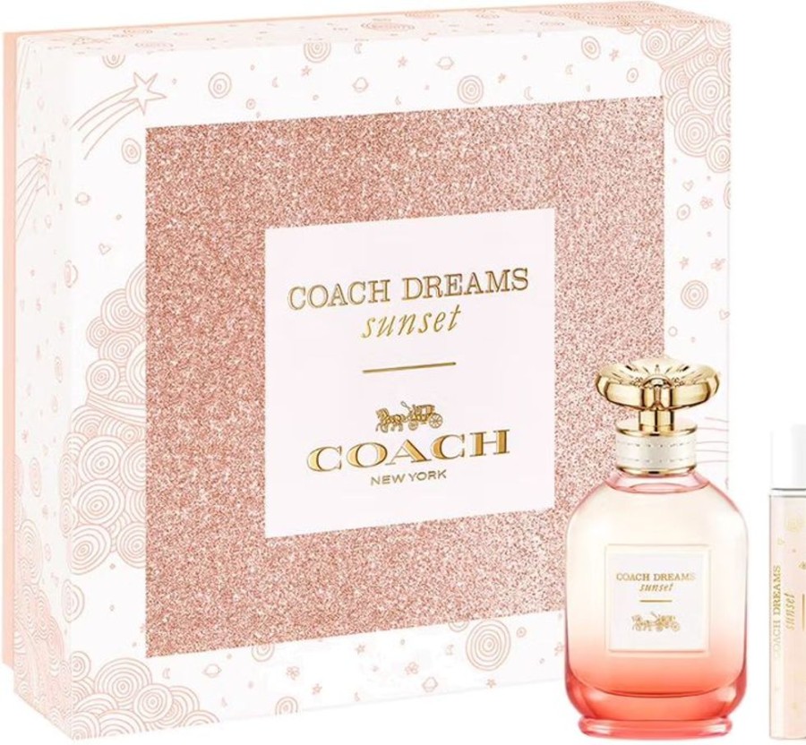 Coffret Coach Coffret Parfum Femme | Coach Coffret Parfum Coach Dreams Sunset