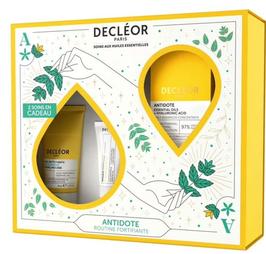 Soin Decléor Coffret | Decleor Coffret Antidote Routine Fortifiante