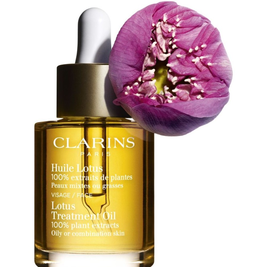 Soin Clarins Soin Hydratant | Clarins Huile "Lotus" Huile Reequilibrantes