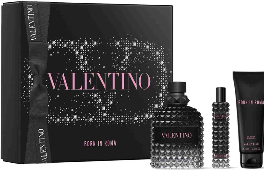 Parfum Homme Valentino Coffret Masculin | Valentino Coffret Parfum Uomo Born In Roma