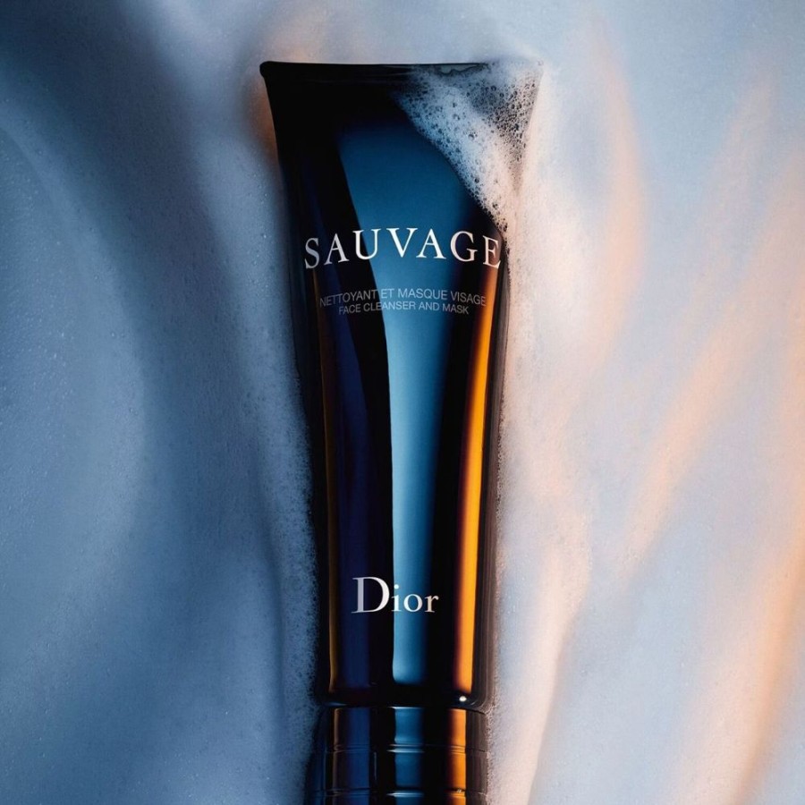 Parfum Homme DIOR Gel Douche | Dior Sauvage Nettoyant Et Masque Visage 2-En-1