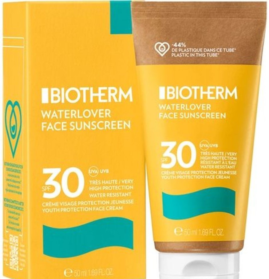 Soin Biotherm Soin Anti-Age | Biotherm Creme Solaire Visage Waterlover