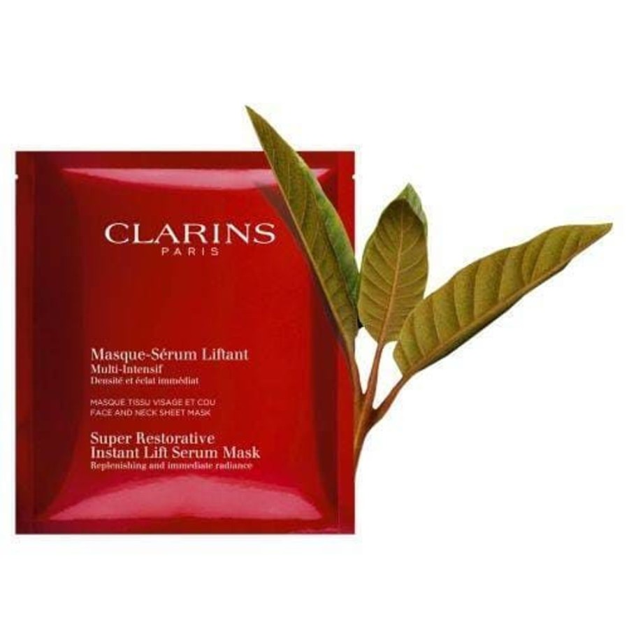 Soin Clarins Serum | Clarins Masque-Serum Liftant Multi-Intensif Densite Et Eclat Immediat