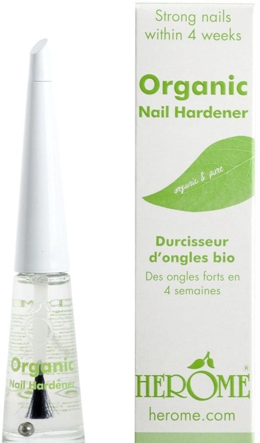 Maquillage Hérôme Soin Des Ongles | Herome Organic Nail Hardener Durcisseur D'Ongles Bio