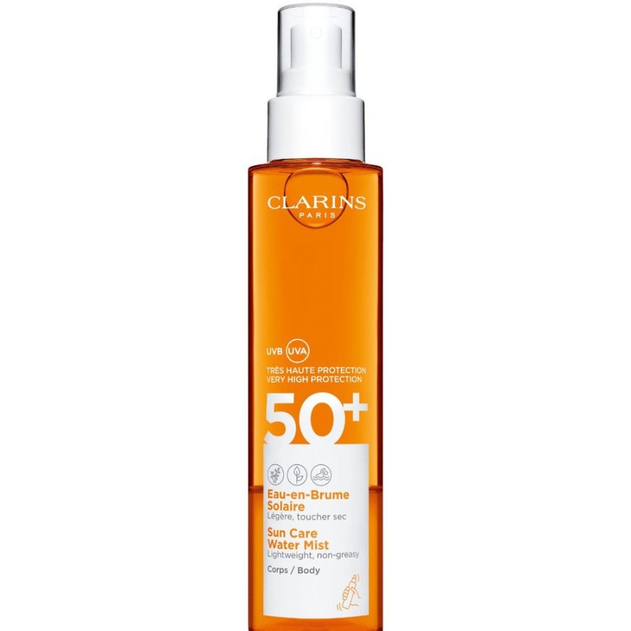 Soin Clarins Protection Corps | Clarins Eau-En-Brume Solaire Corps Uva/Uvb Spf50