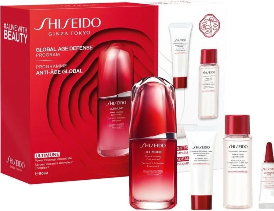 Soin Shiseido Coffret | Shiseido Coffret Ultimune Programme Anti-Age Global