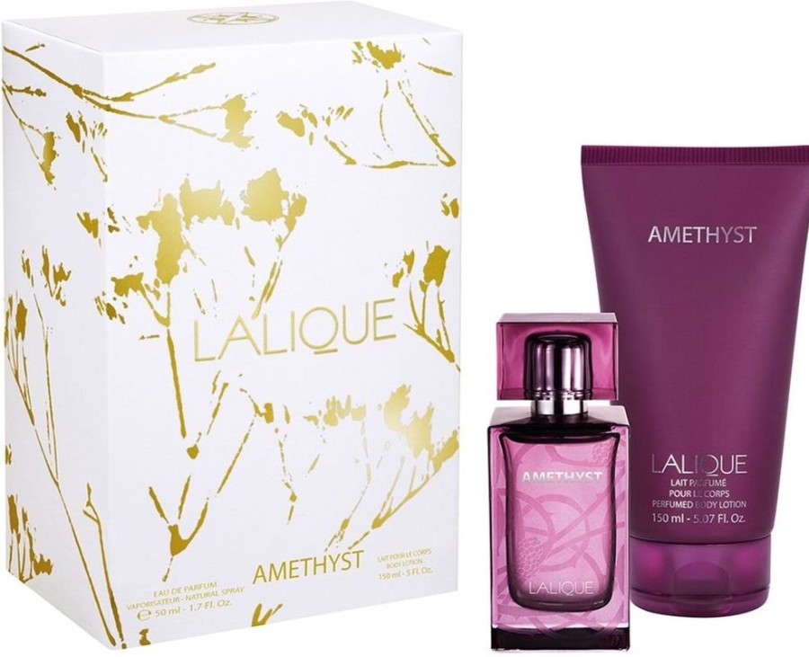 Parfum Femme Lalique Coffret Feminin | Lalique Coffret Parfum Amethyst