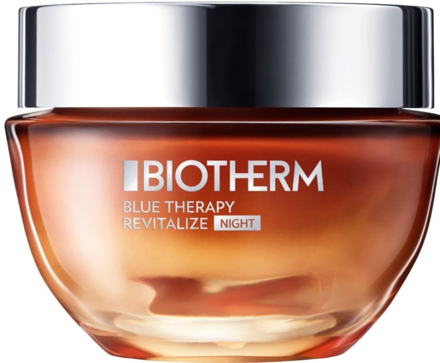 Soin Biotherm Soin Nuit | Biotherm Creme Blue Therapy Revitalize Night Creme De Nuit Nutrition Et Eclat