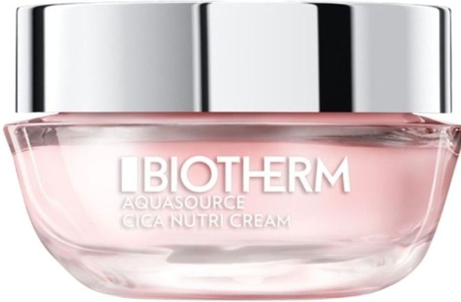 Soin Biotherm Soin Jour | Biotherm Aquasource Cica Nutri Creme Peaux Seches