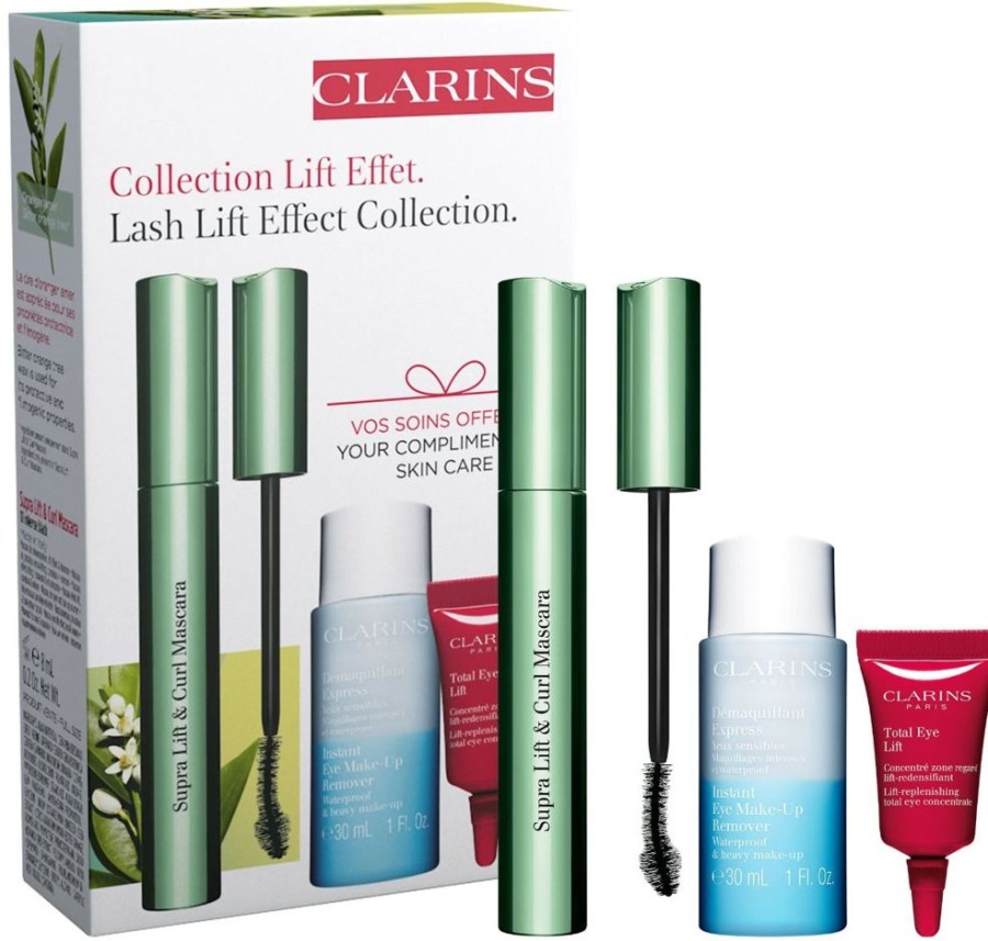 Maquillage Clarins Mascara | Clarins Coffret Mascara Supra Lilft & Curl